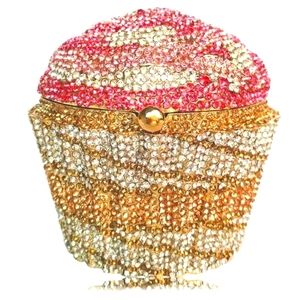Crystal Cupcake Purse. Wedding purse